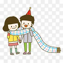 卡通情侣素材-空若网 卡通情侣素材-空若网