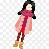 手绘女孩-空若网 手绘女孩-空若网