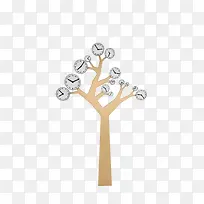 创意钟表树-空若网 创意钟表树-空若网