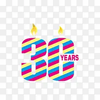 生日蜡烛-空若网 生日蜡烛-空若网