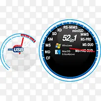 矢量风格独特的速度仪表盘-空若网 矢量风格独特的速度仪表盘-空若网