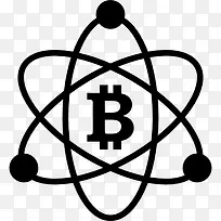 比特币在科学符号图标-空若网 比特币在科学符号图标-空若网