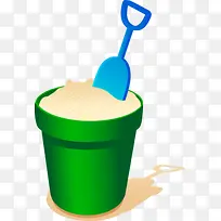 水桶png矢量素材-空若网 水桶png矢量素材-空若网