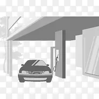 矢量加油站-空若网 矢量加油站-空若网