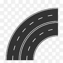 道路设计矢量素材-空若网 道路设计矢量素材-空若网