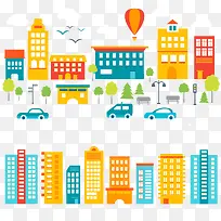 城市建筑车辆素材-空若网 城市建筑车辆素材-空若网