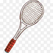 卡通手绘球拍-空若网 卡通手绘球拍-空若网