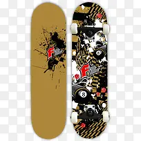 图案滑板-空若网 图案滑板-空若网