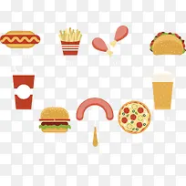 矢量手绘食物·-空若网 矢量手绘食物·-空若网