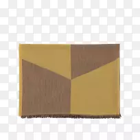 长方形棕色纺织品-空若网 长方形棕色纺织品-空若网