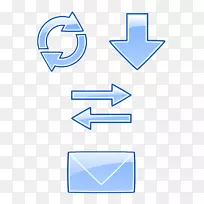 电子邮件计算机图标剪贴画-电子邮件-空若网 电子邮件计算机图标剪贴画-电子邮件-空若网