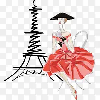 矢量时尚美女-空若网 矢量时尚美女-空若网