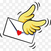 有翅膀的信封-空若网 有翅膀的信封-空若网