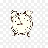 手绘闹钟-空若网 手绘闹钟-空若网