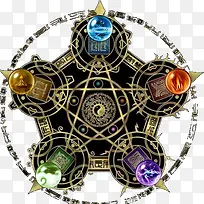 彩色法阵-空若网 彩色法阵-空若网