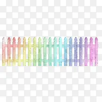 彩色栅栏-空若网 彩色栅栏-空若网