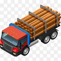 卡车上的木头-空若网 卡车上的木头-空若网