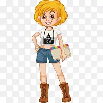 穿牛仔裤的女孩子-空若网 穿牛仔裤的女孩子-空若网