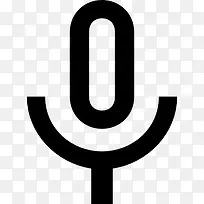 录音麦克风按钮图标-空若网 录音麦克风按钮图标-空若网