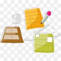 本子档案PNG矢量素材-空若网 本子档案PNG矢量素材-空若网