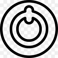 电源按钮图标-空若网 电源按钮图标-空若网