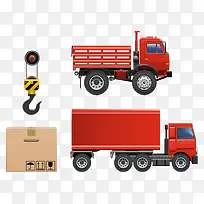 货物大车矢量-空若网 货物大车矢量-空若网