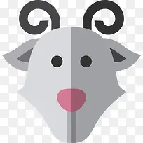山羊图标-空若网 山羊图标-空若网