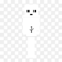 扁平化白色苹果创意数据线-空若网 扁平化白色苹果创意数据线-空若网