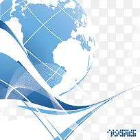 矢量曲线和地球-空若网 矢量曲线和地球-空若网