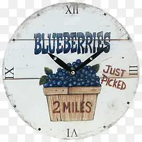 水果木箱底纹钟表贴纸图案-空若网 水果木箱底纹钟表贴纸图案-空若网