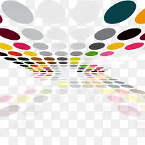 矢量波点延伸背景-空若网 矢量波点延伸背景-空若网