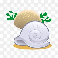 矢量海螺素材-空若网 矢量海螺素材-空若网