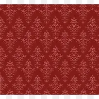 红色大马士革花纹背景-空若网 红色大马士革花纹背景-空若网