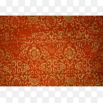 红色锦缎花纹背景-空若网 红色锦缎花纹背景-空若网