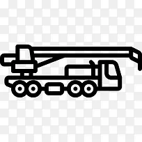 Truck Crane 图标-空若网 Truck Crane 图标-空若网