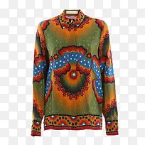 女士图案印花衬衫-空若网 女士图案印花衬衫-空若网