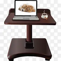 简易商务笔记本电脑桌设计平面图-空若网 简易商务笔记本电脑桌设计平面图-空若网