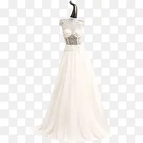 白色婚纱衣架-空若网 白色婚纱衣架-空若网