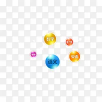 学科分类语文数学图标元素-空若网 学科分类语文数学图标元素-空若网