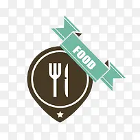 手绘餐具海报-空若网 手绘餐具海报-空若网