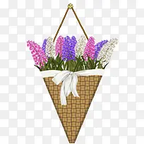 三角形编织筐-空若网 三角形编织筐-空若网