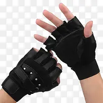 戴在手上的露指手套男-空若网 戴在手上的露指手套男-空若网