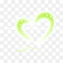淡绿色创意爱心-空若网 淡绿色创意爱心-空若网