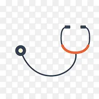 矢量卡通简洁扁平化听诊器-空若网 矢量卡通简洁扁平化听诊器-空若网