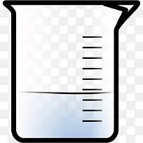 卡通刻度化学实验器材实验杯-空若网 卡通刻度化学实验器材实验杯-空若网