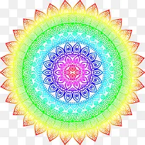 中国风渐变彩色印花图案-空若网 中国风渐变彩色印花图案-空若网