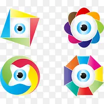创意眼球矢量素材-空若网 创意眼球矢量素材-空若网