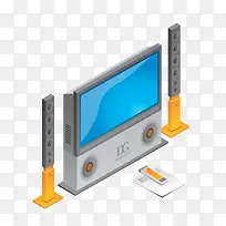 矢量液晶电视-空若网 矢量液晶电视-空若网