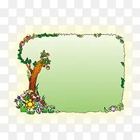 小树边框-空若网 小树边框-空若网