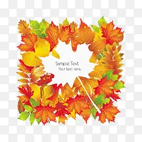 矢量图手绘枫叶-空若网 矢量图手绘枫叶-空若网